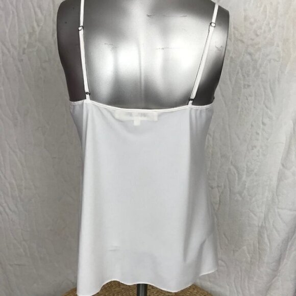 DIANE Von Furstenburg White Camisole Size M - Picture 5 of 7